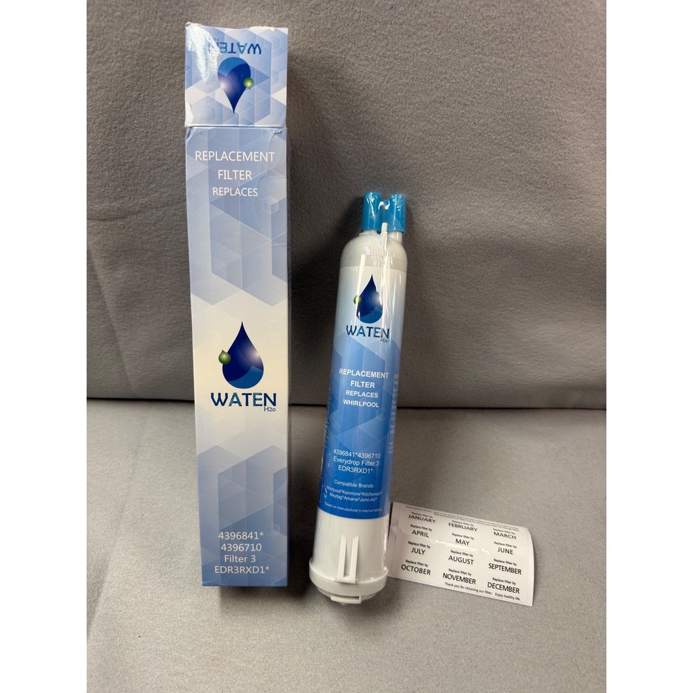 WATEN H2o Water Filter Replaces EveryDrop Filter 3 EDR3RXD1 4396841 4396710 NEW - Picture 4 of 4